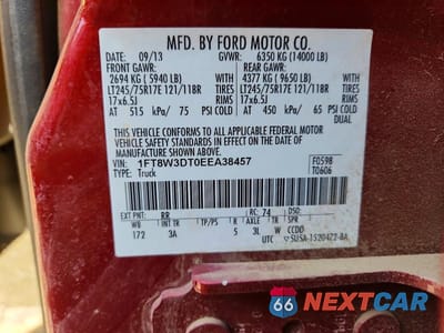 Zdjęcie 12 z 12 samochodu: 2014 FORD F350 SUPER DUTY VIN:1FT8W3DT0EEA38457 - miniatura