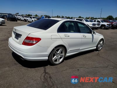 Trzecie zdjęcie samochodu z tyłu: 2010 MERCEDES-BENZ C 300 VIN:WDDGF5EB2AF360721 - miniatura