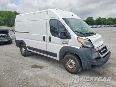 Czwarte zdjęcie samochodu z boku: 2019 RAM PROMASTER 1500 1500 HIGH VIN:3C6TRVBG2KE556421 - miniatura