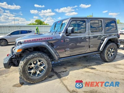 2021 JEEP WRANGLER UNLIMITED RUBICON 1C4HJXFG2MW576723 - główne zdjęcie licytacji z USA - miniatura