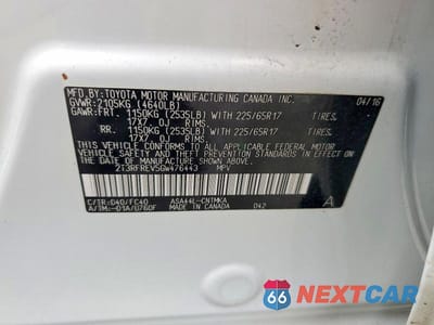 Zdjęcie 13 z 13 samochodu: 2016 TOYOTA RAV4 XLE VIN:2T3RFREV5GW476443 - miniatura