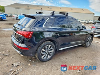 Trzecie zdjęcie samochodu z tyłu: 2021 AUDI Q5 PREMIUM PLUS VIN:WA1BAAFYXM2014890 - miniatura