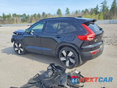 Drugie zdjęcie samochodu z przodu: 2024 VOLVO XC40 RECHARGE ULTIMATE VIN:YV4ER3XM9R2257257 - miniatura