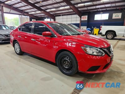 Czwarte zdjęcie samochodu z boku: 2018 NISSAN SENTRA SV VIN:3N1AB7AP2JL640396 - miniatura