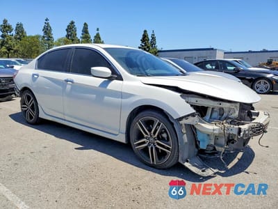 Czwarte zdjęcie samochodu z boku: 2017 HONDA ACCORD SPORT SPECIAL EDITION VIN:1HGCR2F14HA178788 - miniatura
