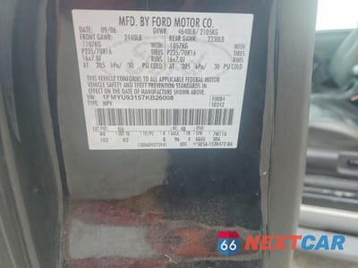 Zdjęcie 12 z 12 samochodu: 2007 FORD ESCAPE XLT VIN:1FMYU93157KB26008 - miniatura