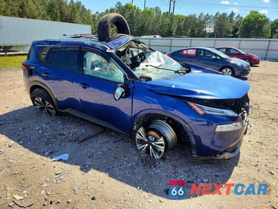 Czwarte zdjęcie samochodu z boku: 2021 NISSAN ROGUE SV VIN:JN8AT3BB7MW236390 - miniatura
