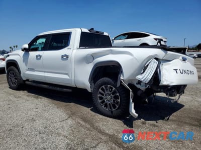 Drugie zdjęcie samochodu z przodu: 2022 TOYOTA TUNDRA CREWMAX LIMITED VIN:5TFJA5BC3NX001048 - miniatura