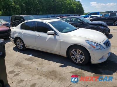 Czwarte zdjęcie samochodu z boku: 2012 INFINITI G37 SEDAN JOURNEY VIN:JN1CV6APXCM932753 - miniatura