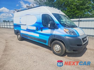 Czwarte zdjęcie samochodu z boku: 2019 RAM PROMASTER 2500 2500 HIGH VIN:3C6TRVDG4KE515222 - miniatura