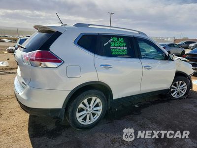 Trzecie zdjęcie samochodu z tyłu: 2014 NISSAN ROGUE SV VIN:5N1AT2MV3EC786617 - miniatura