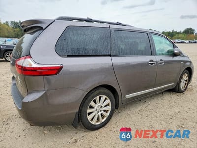 Trzecie zdjęcie samochodu z tyłu: 2017 TOYOTA SIENNA LIMITED PREMIUM 7-PASSENGER VIN:5TDDZ3DC9HS151621 - miniatura