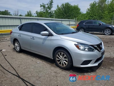 Czwarte zdjęcie samochodu z boku: 2019 NISSAN SENTRA SV VIN:3N1AB7AP3KY284268 - miniatura