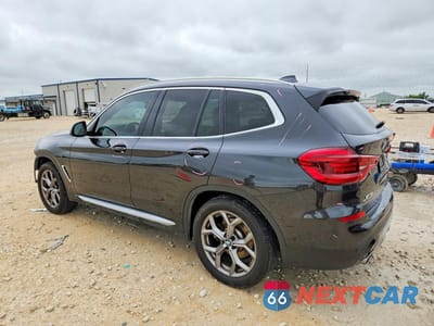 Drugie zdjęcie samochodu z przodu: 2021 BMW X3 SDRIVE30I VIN:5UXTY3C01M9D87180 - miniatura