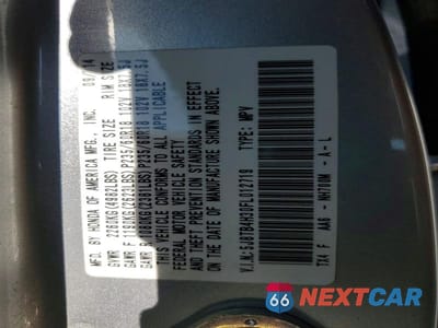 Zdjęcie 13 z 13 samochodu: 2015 ACURA RDX VIN:5J8TB4H30FL012719 - miniatura