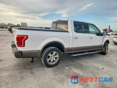 Trzecie zdjęcie samochodu z tyłu: 2015 FORD F150 SUPERCREW VIN:1FTEW1CG1FKE12959 - miniatura