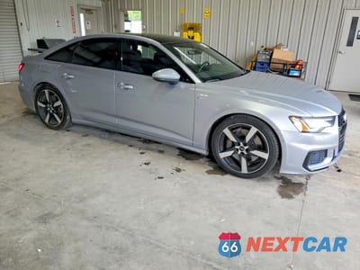 Czwarte zdjęcie samochodu z boku: 2021 AUDI A6 PREMIUM PLUS VIN:WAUL2AF21MN043483 - miniatura