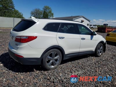 Trzecie zdjęcie samochodu z tyłu: 2015 HYUNDAI SANTA FE LIMITED VIN:KM8SRDHF9FU115658 - miniatura