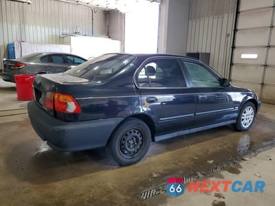 Trzecie zdjęcie samochodu z tyłu: 1999 HONDA CIVIC LX VIN:2HGEJ6673XH555901 - miniatura