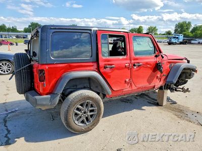 Trzecie zdjęcie samochodu z tyłu: 2025 JEEP WRANGLER SPORT VIN:1C4PJXDN7SW524000 - miniatura