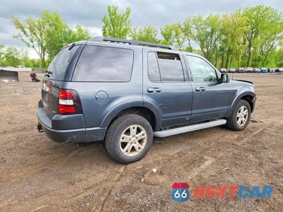 Trzecie zdjęcie samochodu z tyłu: 2010 FORD EXPLORER XLT VIN:1FMEU7DE8AUA72580 - miniatura