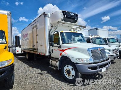 Czwarte zdjęcie samochodu z boku: 2020 INTERNATIONAL MV607 REFRIGERATED BOX TRUCK VIN:3HAEUMML7LL846781 - miniatura