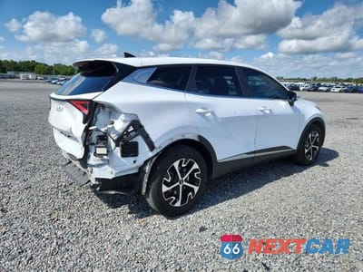 Trzecie zdjęcie samochodu z tyłu: 2023 KIA SPORTAGE EX VIN:5XYK33AF1PG031590 - miniatura