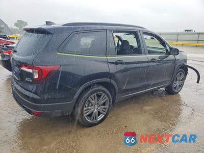 Trzecie zdjęcie samochodu z tyłu: 2022 HONDA PILOT SPORT VIN:5FNYF6H36NB086944 - miniatura
