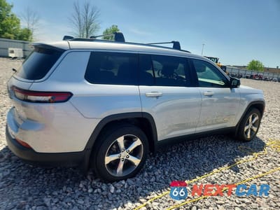 Trzecie zdjęcie samochodu z tyłu: 2021 JEEP GRAND CHEROKEE L LIMITED VIN:1C4RJKBG6M8142211 - miniatura