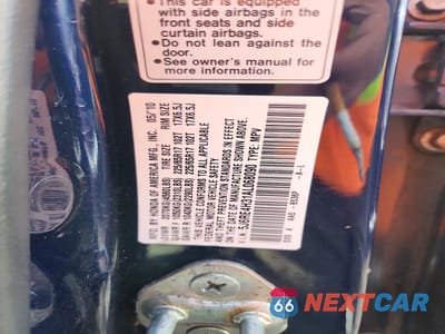 Zdjęcie 12 z 12 samochodu: 2010 HONDA CR-V LX VIN:5J6RE4H31AL068090 - miniatura