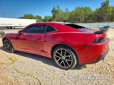 Drugie zdjęcie samochodu z przodu: 2014 CHEVROLET CAMARO LT VIN:2G1FB1E39E9124349 - miniatura