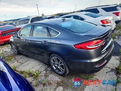 Drugie zdjęcie samochodu z przodu: 2019 FORD FUSION TITANIUM VIN:3FA6P0RU2KR236296 - miniatura