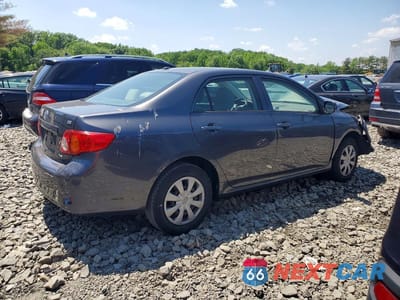 Trzecie zdjęcie samochodu z tyłu: 2010 TOYOTA COROLLA LE VIN:JTDBU4EE2A9099345 - miniatura