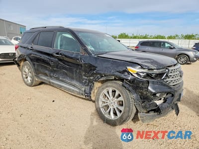 Czwarte zdjęcie samochodu z boku: 2021 FORD EXPLORER LIMITED VIN:1FMSK8FH1MGB62033 - miniatura