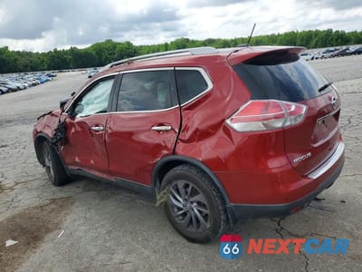 Drugie zdjęcie samochodu z przodu: 2016 NISSAN ROGUE SL VIN:5N1AT2MV5GC810810 - miniatura