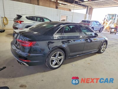 Trzecie zdjęcie samochodu z tyłu: 2019 AUDI S4 PREMIUM PLUS VIN:WAUB4AF40KA103684 - miniatura