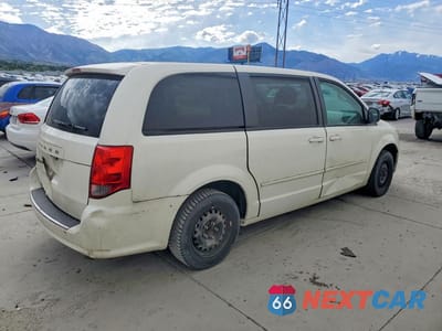 Trzecie zdjęcie samochodu z tyłu: 2012 DODGE GRAND CARAVAN SE VIN:2C4RDGBG8CR359959 - miniatura