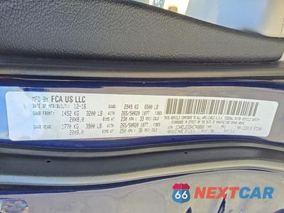 Zdjęcie 13 z 13 samochodu: 2017 DODGE DURANGO CITADEL VIN:1C4RDJEG5HC748860 - miniatura