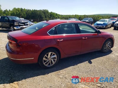 Trzecie zdjęcie samochodu z tyłu: 2018 VOLKSWAGEN PASSAT SE VIN:1VWBA7A36JC032603 - miniatura