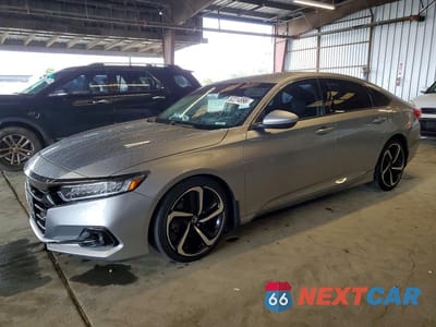 2021 HONDA ACCORD SPORT SE 1HGCV1F46MA020060 - główne zdjęcie licytacji z USA - miniatura