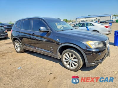 Czwarte zdjęcie samochodu z boku: 2012 BMW X3 XDRIVE28I VIN:5UXWX5C52CL728124 - miniatura