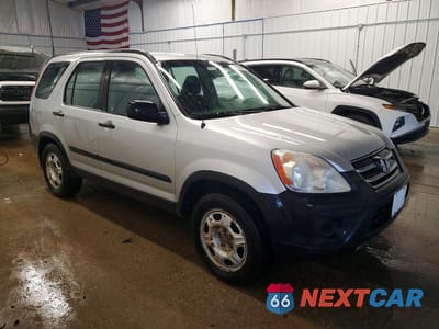 Czwarte zdjęcie samochodu z boku: 2006 HONDA CR-V LX VIN:SHSRD78576U430051 - miniatura