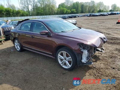 Czwarte zdjęcie samochodu z boku: 2012 VOLKSWAGEN PASSAT SEL VIN:1VWCN7A34CC049525 - miniatura