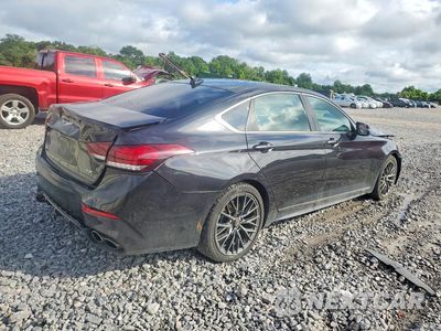Trzecie zdjęcie samochodu z tyłu: 2018 GENESIS G80 SPORT VIN:KMHGN4JB2JU245461 - miniatura