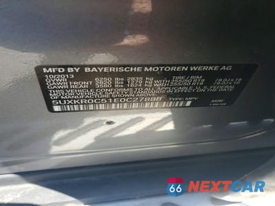 Zdjęcie 13 z 13 samochodu: 2014 BMW X5 XDRIVE35I VIN:5UXKR0C51E0C27888 - miniatura