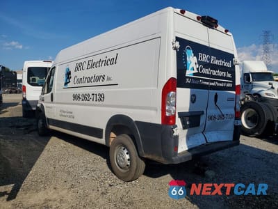 Drugie zdjęcie samochodu z przodu: 2021 RAM PROMASTER - DELIVERY VAN VIN:3C6LRVDG8ME533077 - miniatura