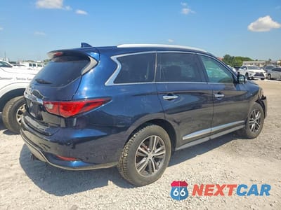 Trzecie zdjęcie samochodu z tyłu: 2018 INFINITI QX60 BASE VIN:5N1DL0MM7JC526322 - miniatura