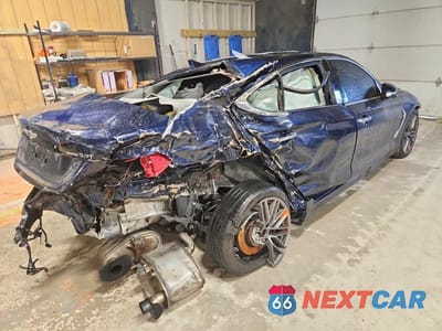 Trzecie zdjęcie samochodu z tyłu: 2019 GENESIS G70 ELITE VIN:KMTG74LE1KU027004 - miniatura
