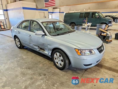 Czwarte zdjęcie samochodu z boku: 2007 HYUNDAI SONATA GLS VIN:5NPET46C67H247302 - miniatura
