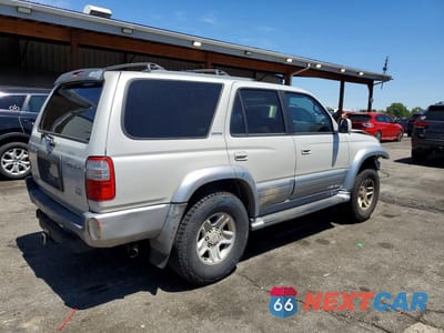Trzecie zdjęcie samochodu z tyłu: 2000 TOYOTA 4RUNNER LIMITED VIN:JT3HN87R0Y0299626 - miniatura